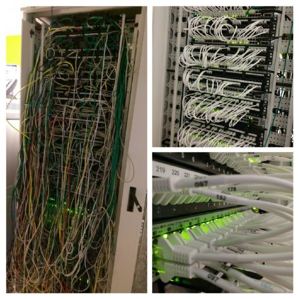 Structured Cabling Rack Patching Bracknell