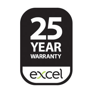 25 Year Excel Warranty Certificate